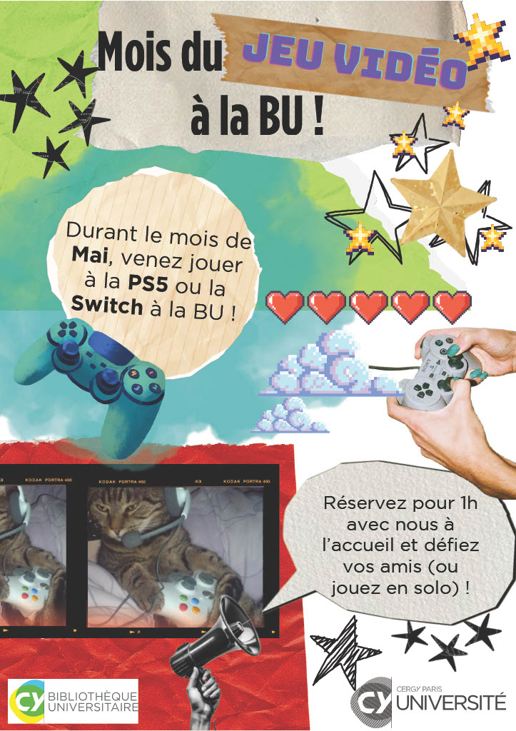 Video Game Month at the Saint-Martin University Library !