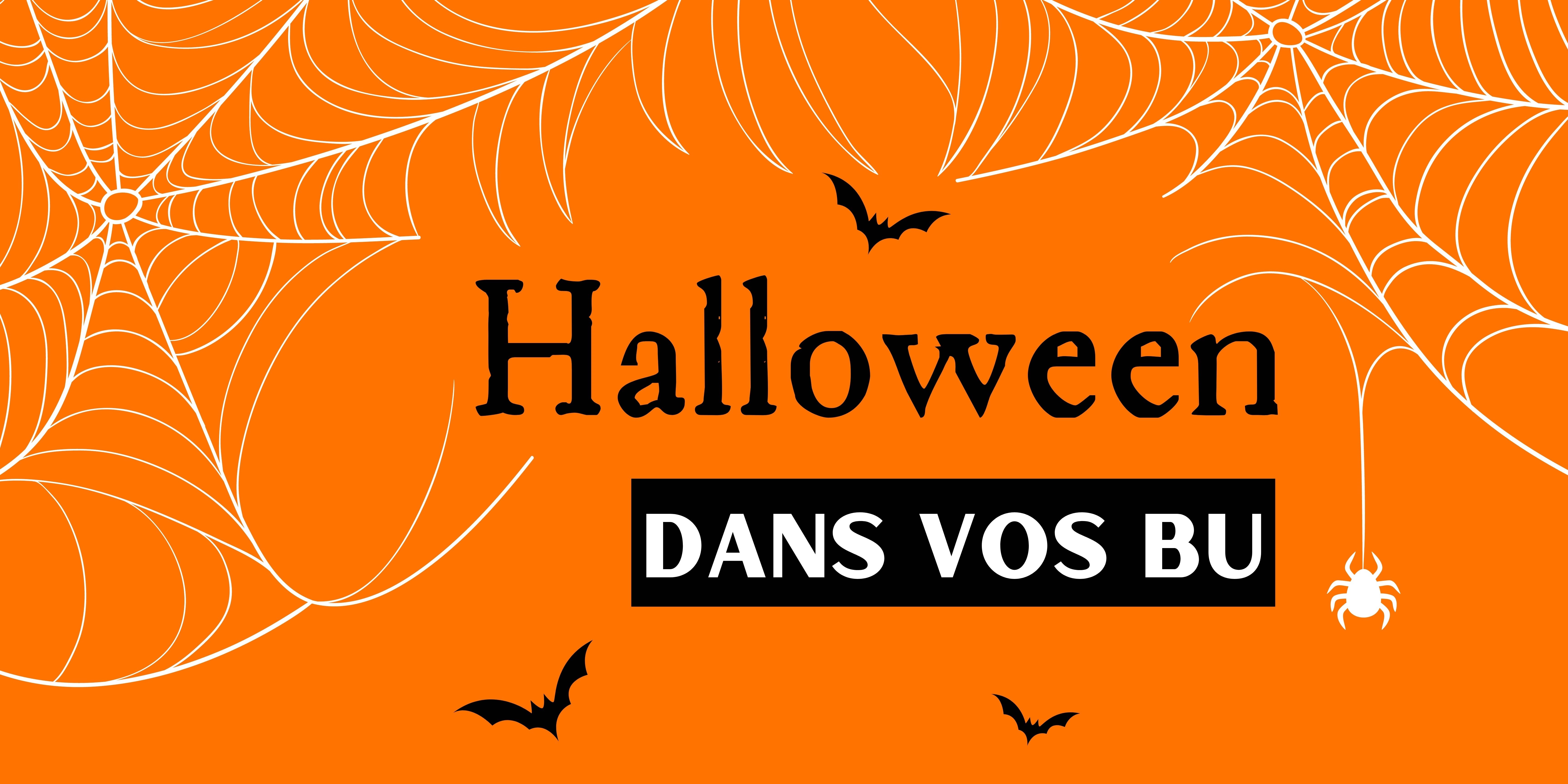 Bannière Halloween