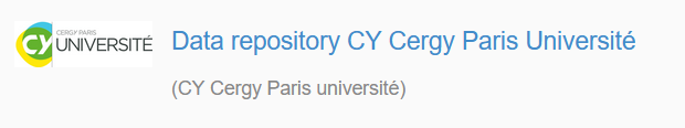 Data repository de CY | CY Bibliothèque universitaire