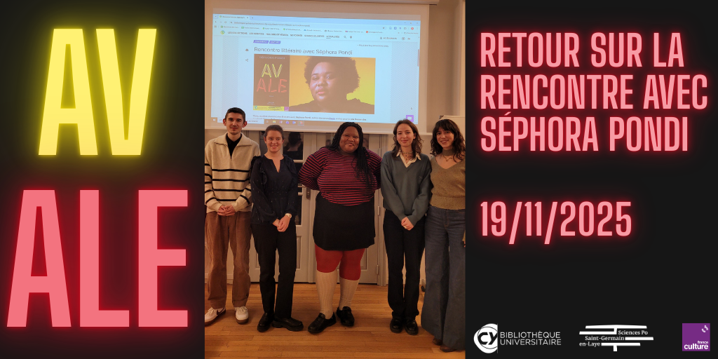 Rétrospective : Rencontre avec Séphora Pondi, accompagnée par la bibliothèque de Saint-Germain-en-Laye