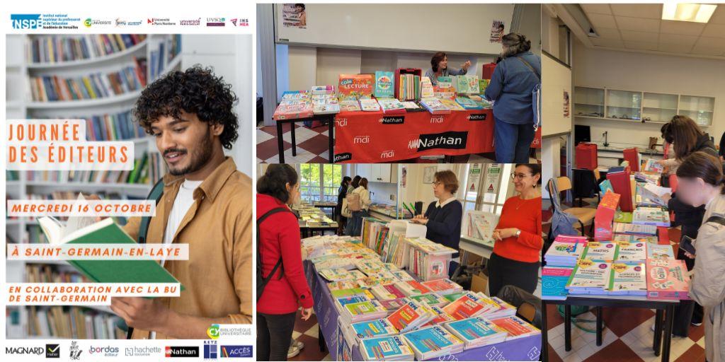 Journée des éditeurs du primaire à Saint Germain en Laye