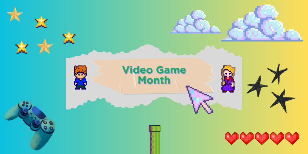Video Game Month at the Saint-Martin University Library !