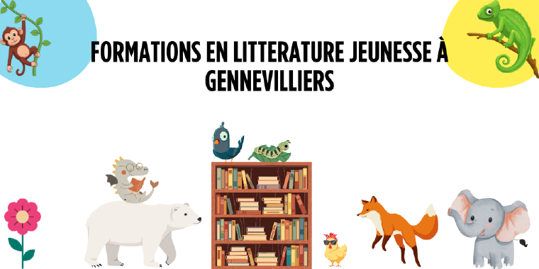 Formations en littérature jeunesse à Gennevilliers