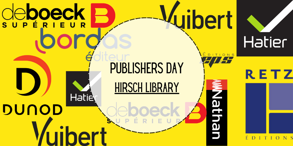 Cergy-Hirsch Library Supports Publishers Day 