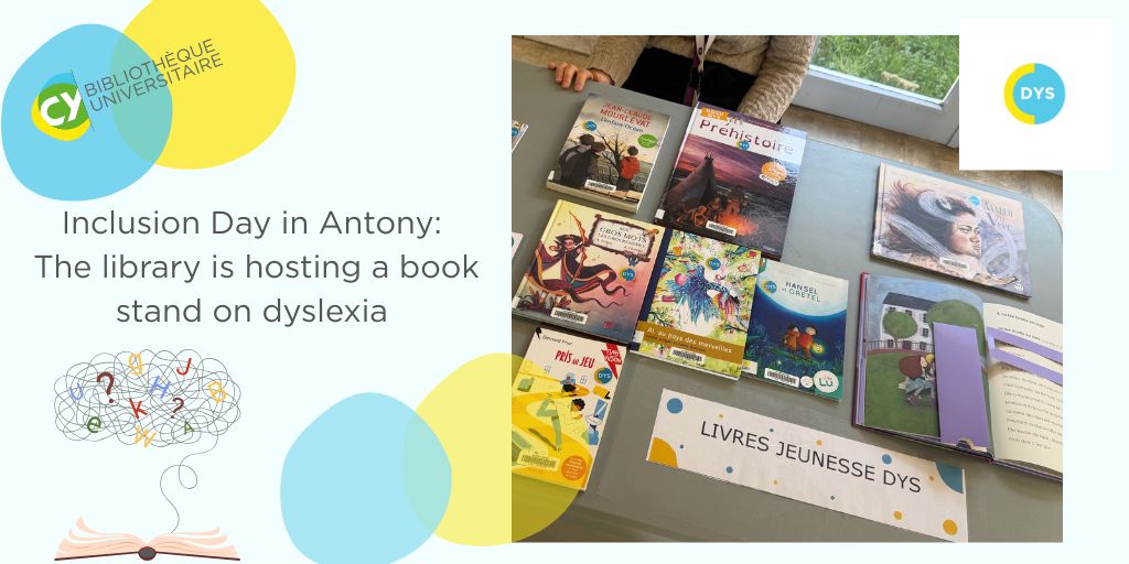 Thematic Table on Dyslexia: the Antony University Library Takes Part in the Inclusion Day