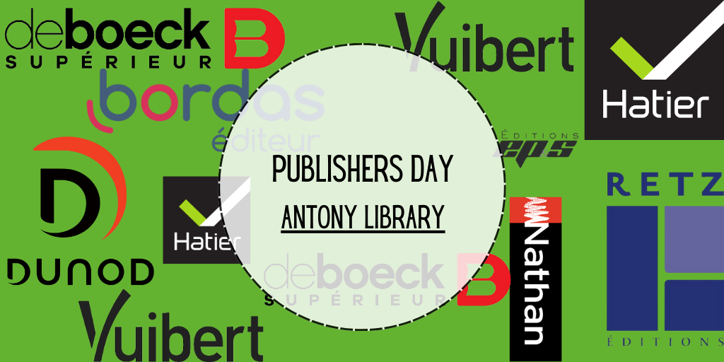 Antony Library Supports Publishers Day 