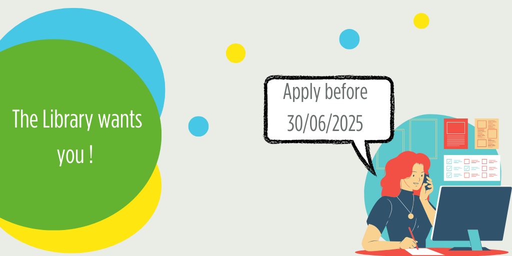 The Gennevilliers university library is recruiting!