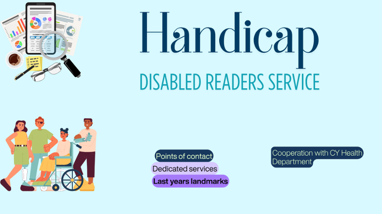 Service Focus : disabled readers' service at the library