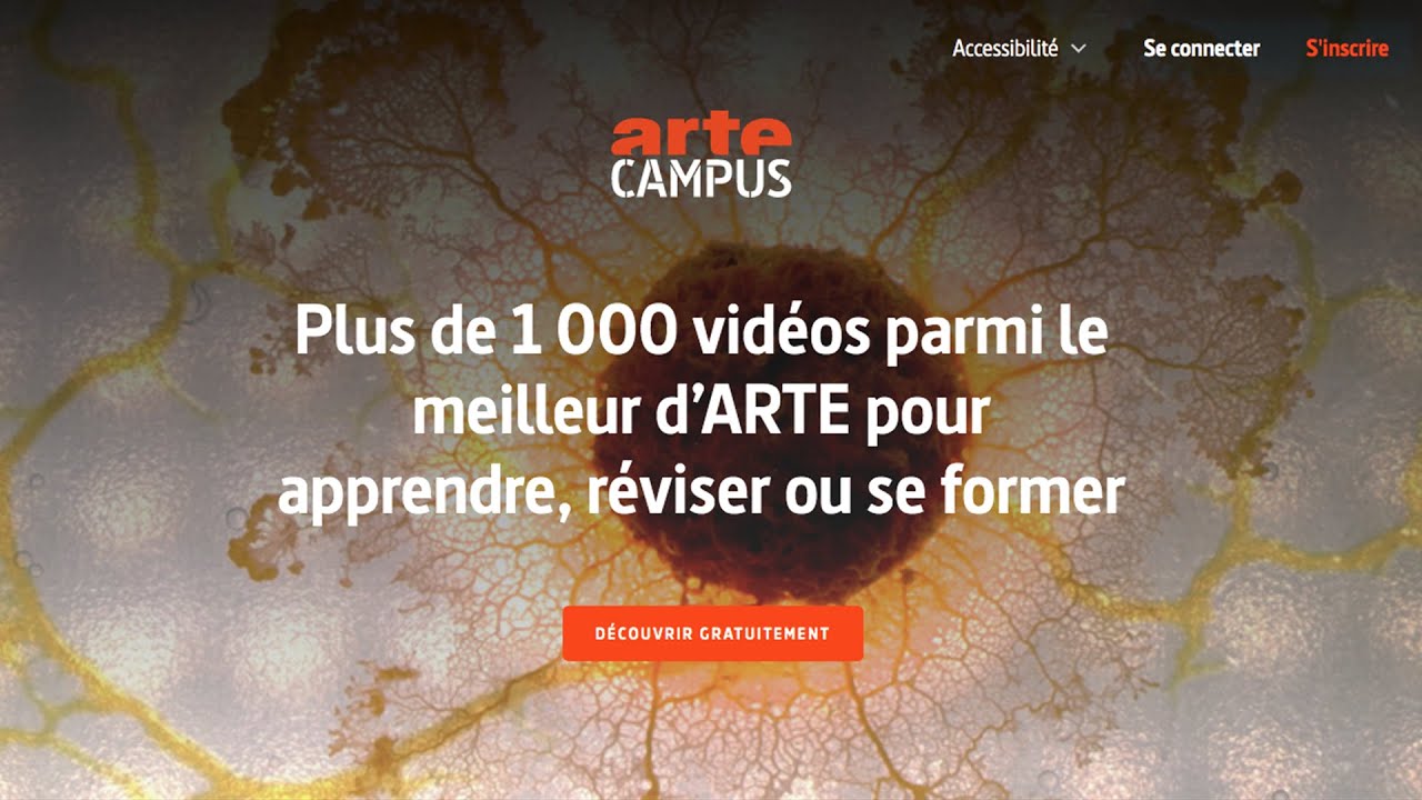 Zoom sur la ressource numérique Arte Campus