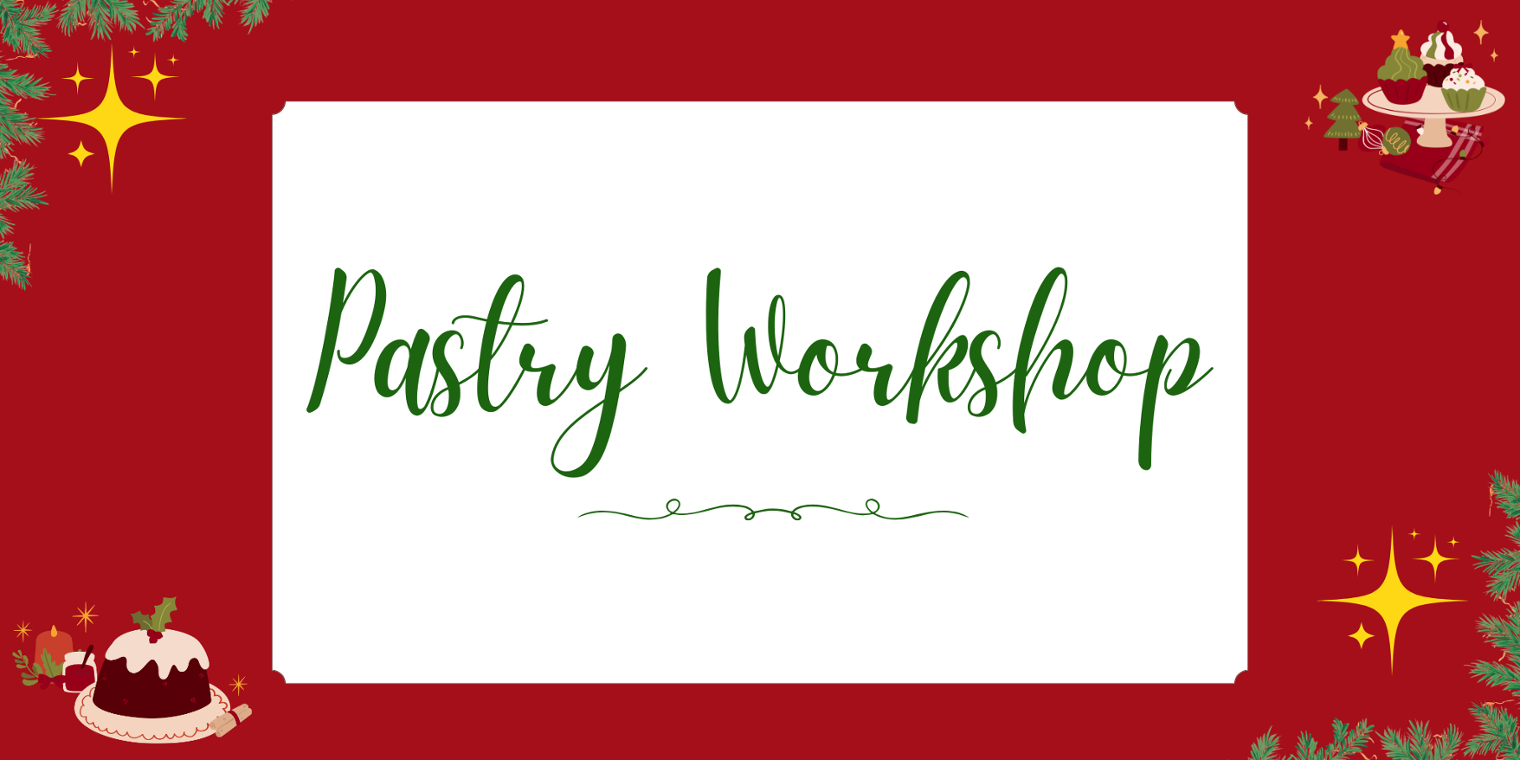 Save the date : Pastry Workshop Thursday Decembre 21 at  Hirsch 