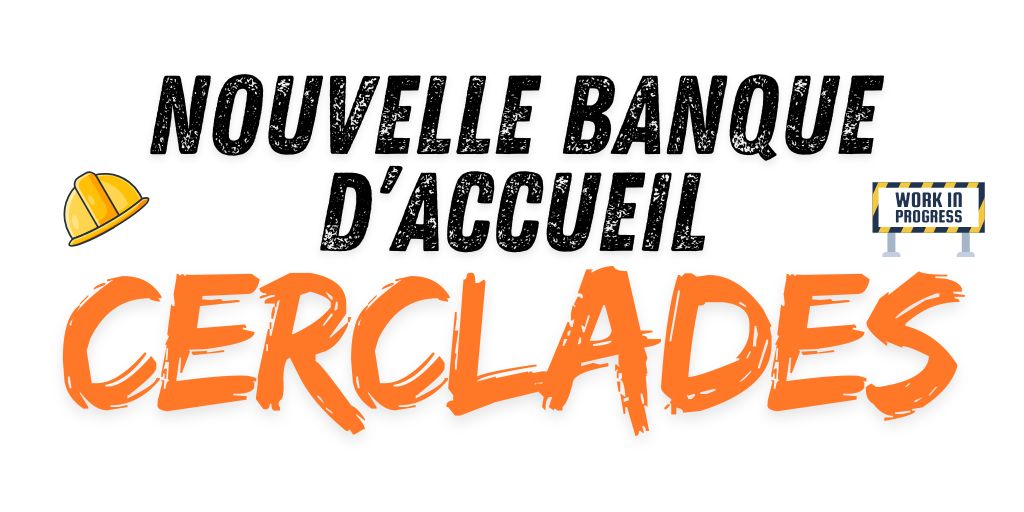 nouvelle banque d'accueil à la BU des Cerclades