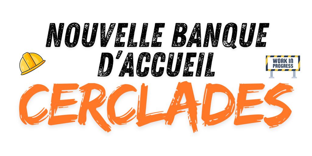 nouvelle banque d'accueil à la BU des Cerclades